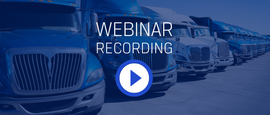 Transportation Webinar Recording Image